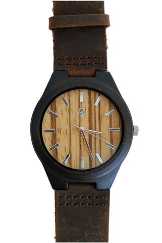 Amazon | Ebony Wood Case Watch